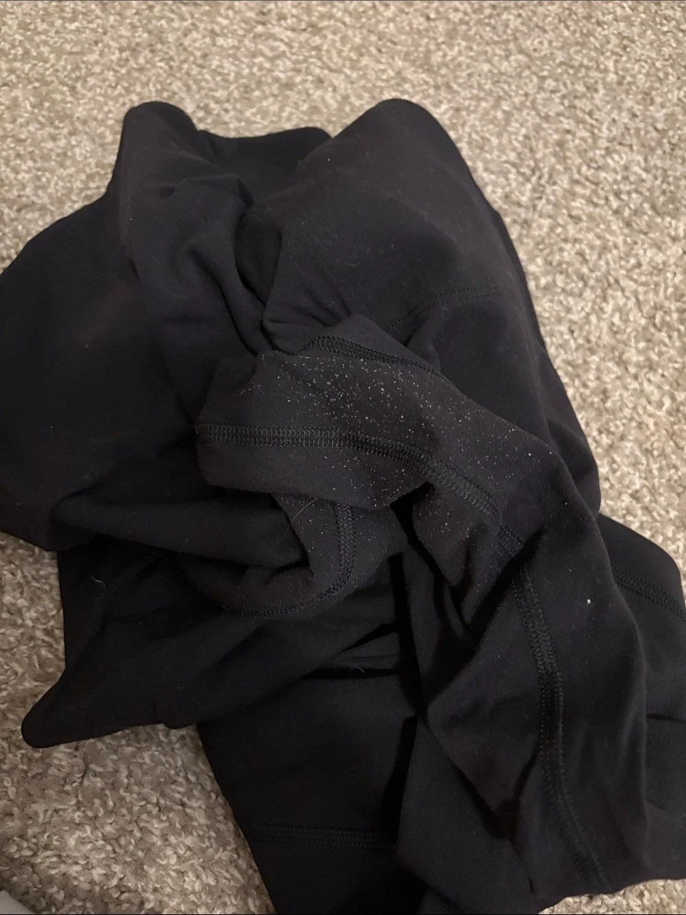 lululemon athletica Black Track Pants / Joggers